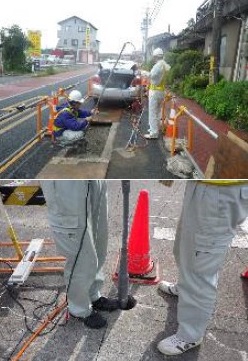 空洞調査カメラシステム