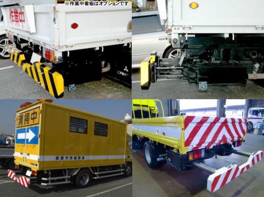 バックガード収納式