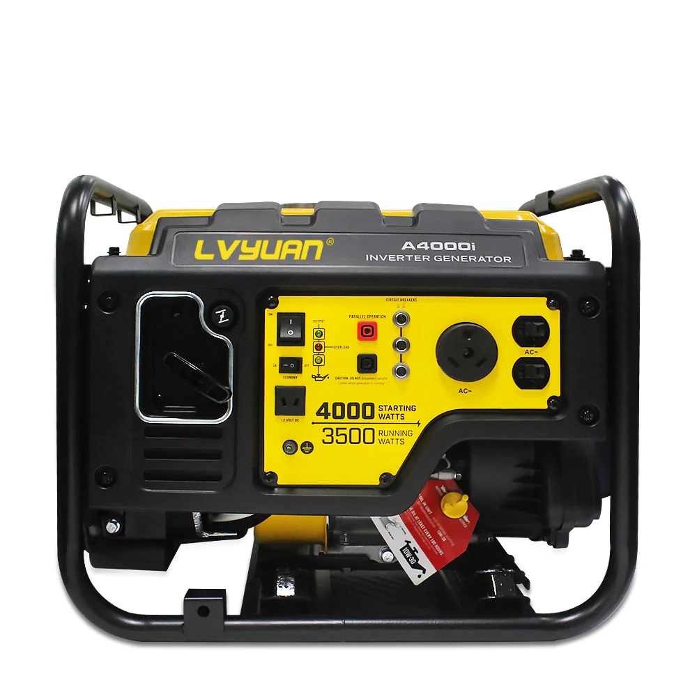 インバーター発電機 非常用電源 防音型 4000W 4KVA タイガン