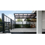 Screening and consideration for lighting and ventilation to the neighboring area. Louver screen "Airy."