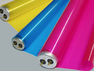 LED・蛍光ランプ用カラーフィルム『ルミネカラー』