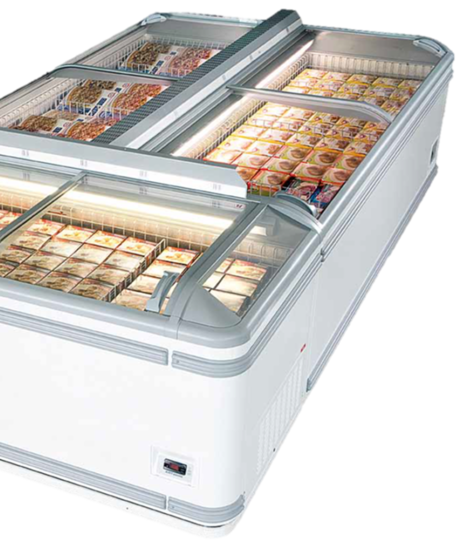 冷凍プラグインショーケース