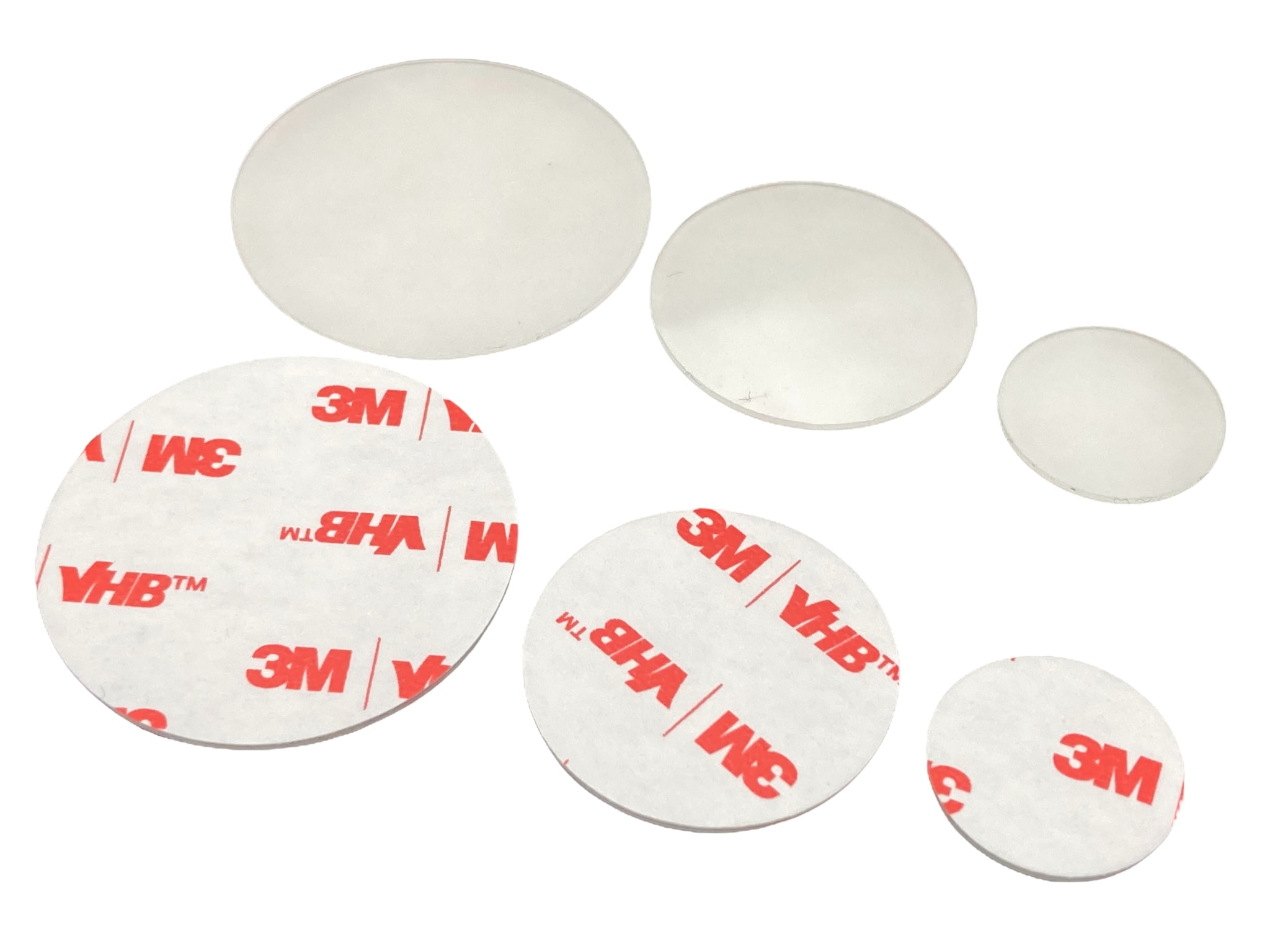 強力両面テープ 3M丸型 (片側はく離・再接着可能)