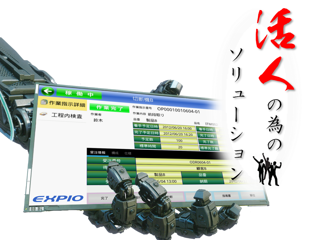 作業指示・実績収集システム