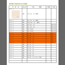 建築用資材　石材在庫リスト 総合カタログ