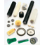 Example of production: "Special rolls for various machine attachments, dishwashing, tent brushes."