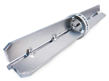 杭と単管パイプをつなぐ接続金具【ツナグッド】