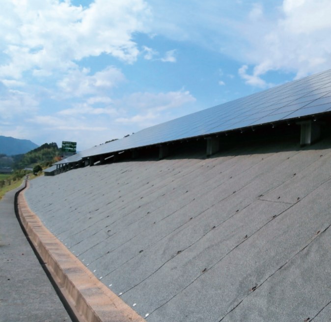 防草シート『eQシート』