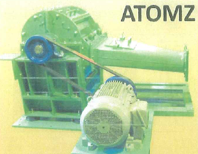 素材の繊維を断ち切らない解繊機『ATOMZ』