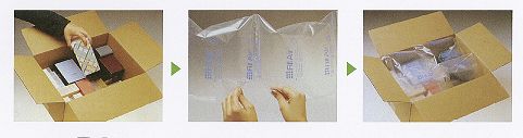 包装資材　「FillAirクッション」