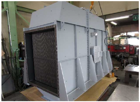 プレート式熱交換器（ガス-ガス）