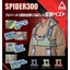 フルハーネス型安全帯対応 反射ベスト「SPIDER300」