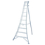 Heavy-duty aluminum tripod ladder, telescopic / Model number M453ATP-3H