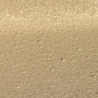 塗装部分の拡大：骨材による凹凸が分かる