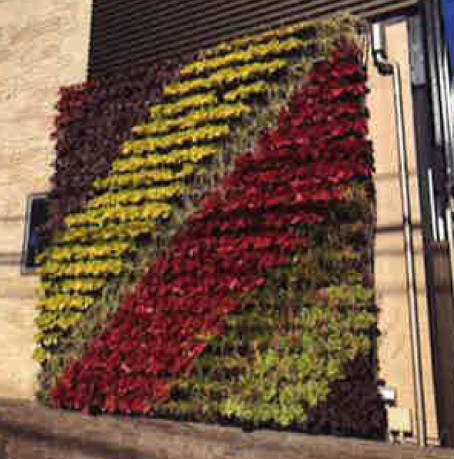 ポット式壁面緑化ユニット『ジュピウォールグリーン』 | カクタニ