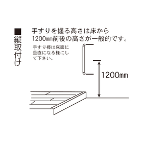 いたわりエコ手すり ディンプル エンドブラケットタイプ│OMSORG2.jpg