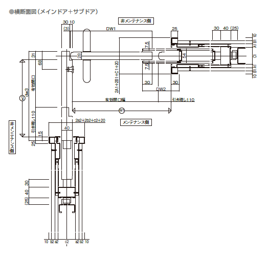 ＊＊引き取り限定＊三和引き違い出入口サッシ枠付き＊＊＊