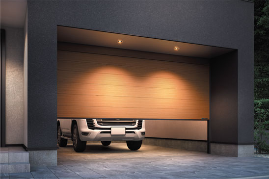 住宅用オーバースライディングドア『フラットピット』 | 文化