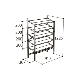 ?折りたたみ式アルミ製 シェルフ 画像3.png