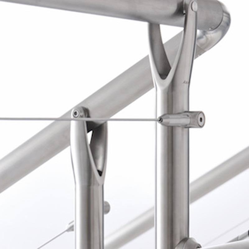 (運賃見積り)(直送品)浅野金属工業 ASANO 壁付用手摺 φ34×2000L L型木ネジ 鏡面 AK43921M-20 運賃見積り)(直送品)浅野金属工業 ASANO 壁付用手摺 φ34×2000L