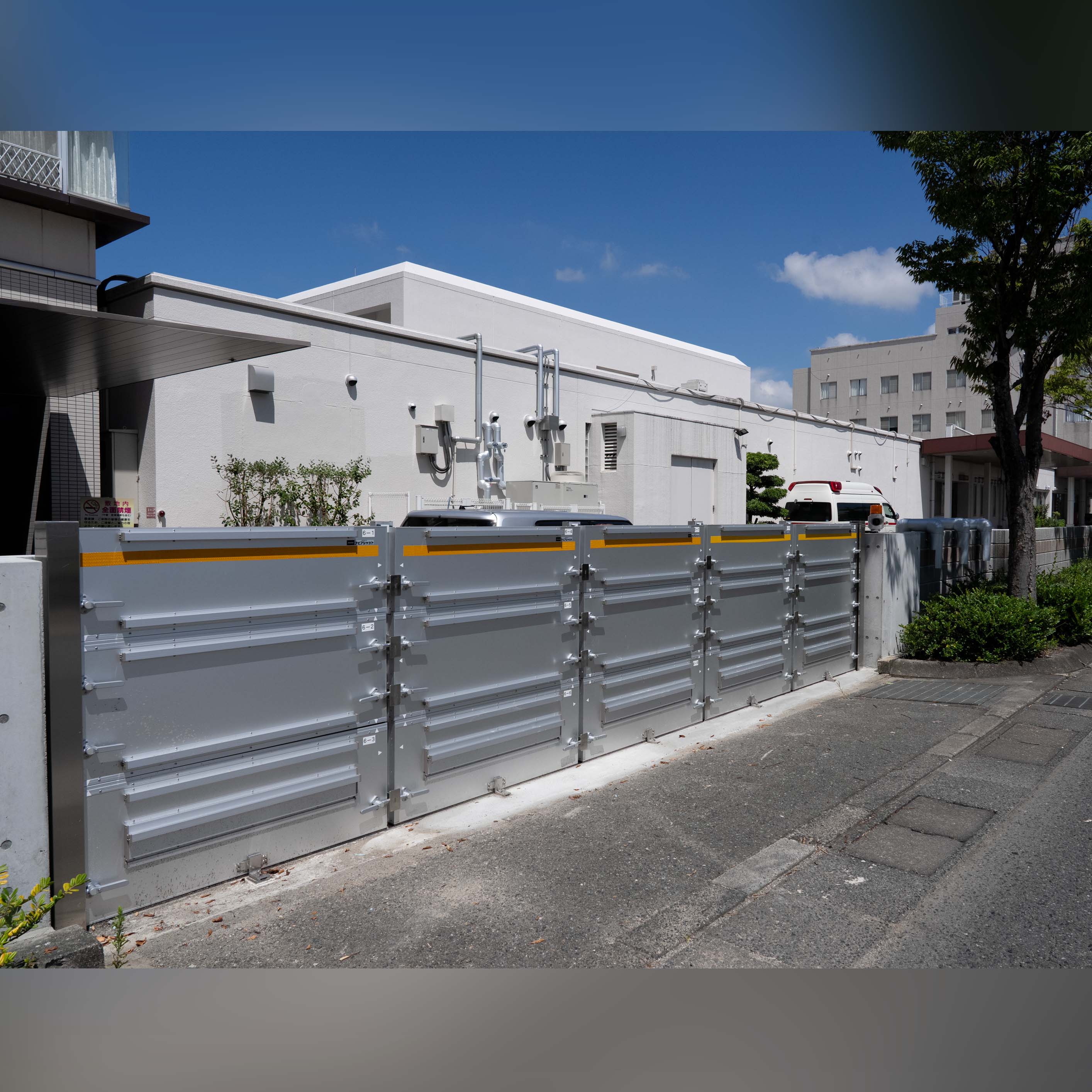 脱着タイプ防水板（止水板）アピアガード「アピアシャット」 | 鈴木