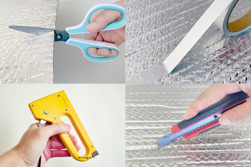 断熱材 高純度アルミ箔＋プチプチ(厚み：約7mm)節電 | 川上産業