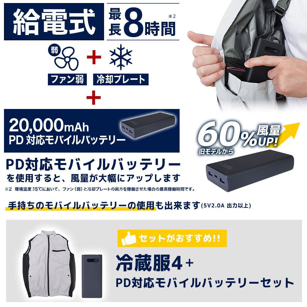 圧倒的に冷える「冷蔵服4」 | サンコー - Powered by イプロス