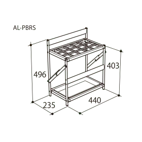 ?折りたたみ式アルミ製 傘立て 画像4.png