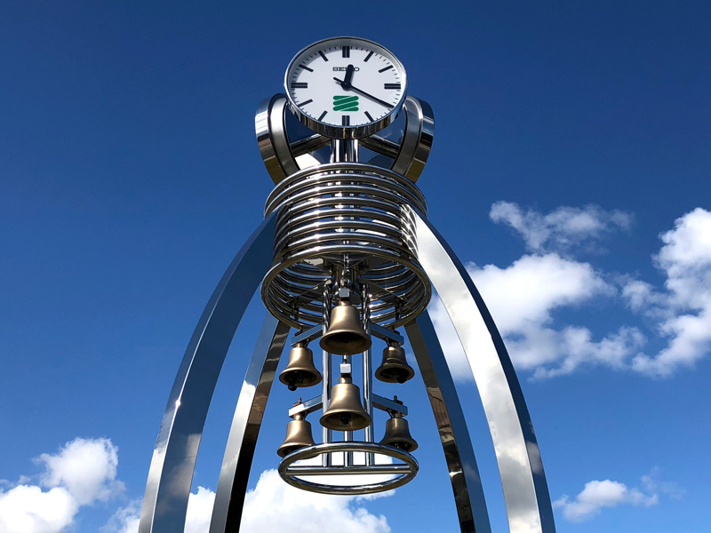 ≪モニュメントクロック≫ 時計 オーダーメイド 駅 公園 学校