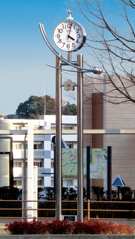 ≪モニュメントクロック≫ 時計 オーダーメイド 駅 公園 学校