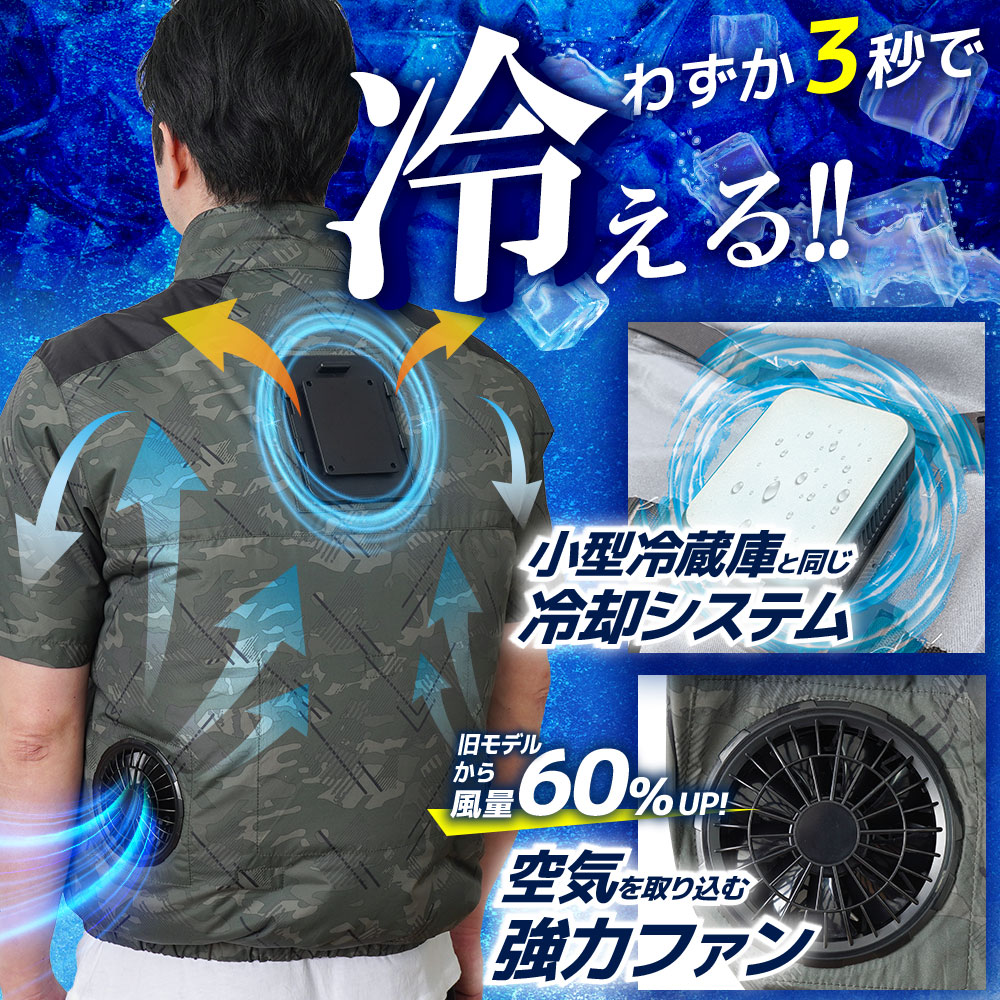 THANKO 冷感服4 3L 圧倒的に冷える「冷蔵服4 半袖」 | THANKO