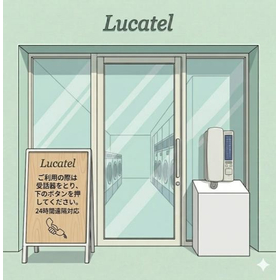 ルカテル_コインランドリー入り口..jpg